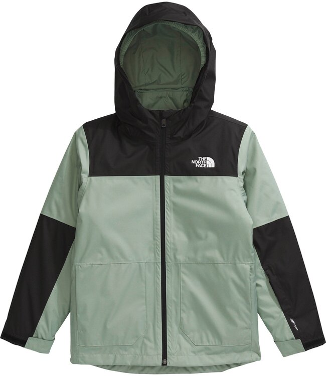 THE NORTH FACE TEEN FREEDOM TRICLIMATE SNOW JACKET SLATE MOSS 2026