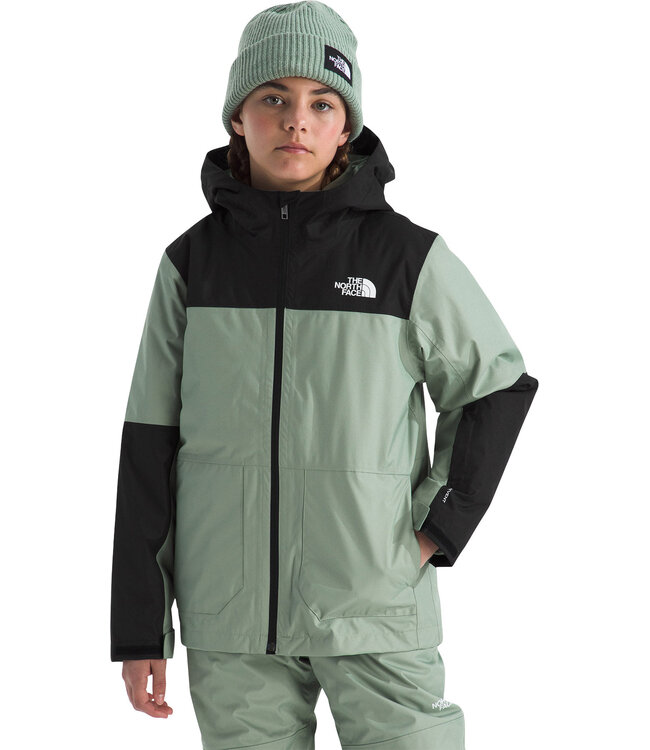 THE NORTH FACE TEEN FREEDOM TRICLIMATE SNOW JACKET SLATE MOSS 2026