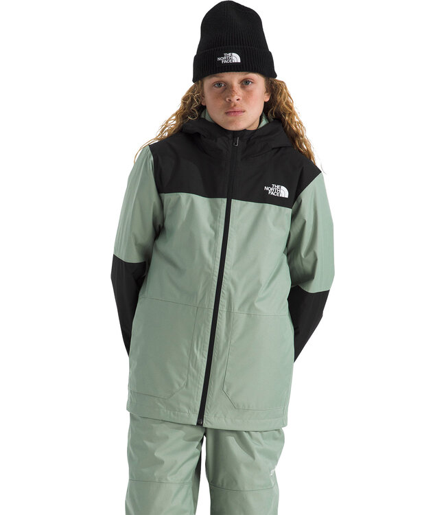 THE NORTH FACE TEEN FREEDOM TRICLIMATE SNOW JACKET SLATE MOSS 2026