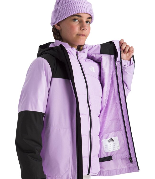 THE NORTH FACE TEEN FREEDOM TRICLIMATE SNOW JACKET LITE LILAC 2026