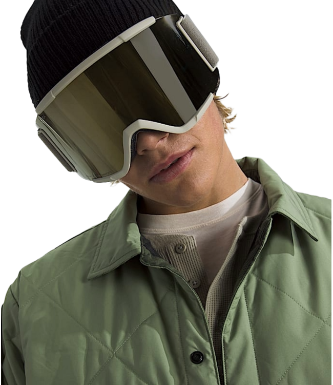 THE NORTH FACE MENS AFTERBURNER INSULATED LS FLANNEL BARK MIST 2026