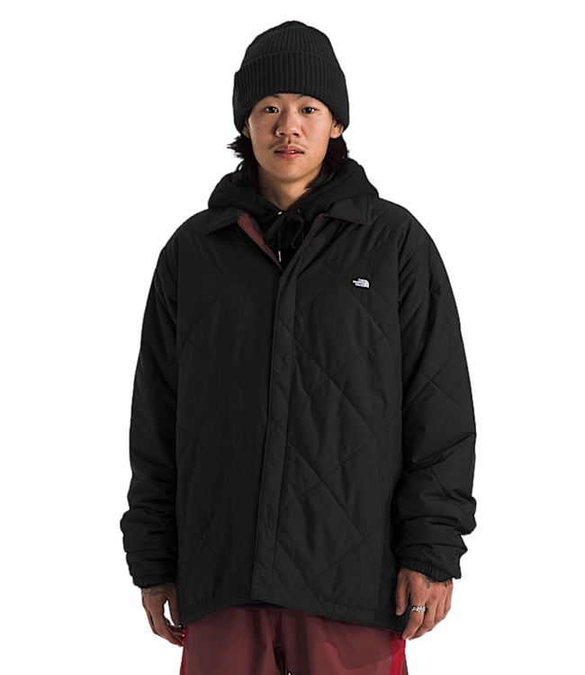THE NORTH FACE MENS AFTERBURNER INSULATED LS FLANNEL TNF BLACK 2026