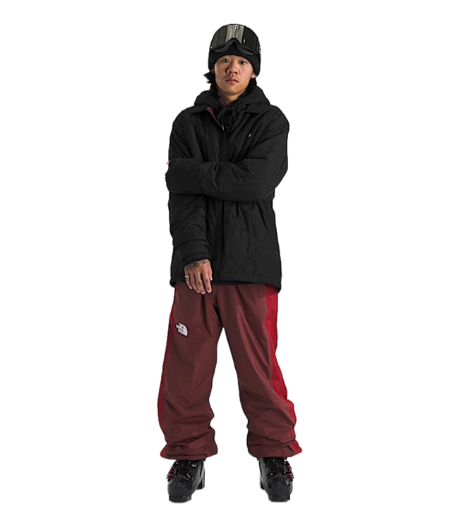 THE NORTH FACE MENS AFTERBURNER INSULATED LS FLANNEL TNF BLACK 2026