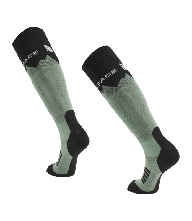 THE NORTH FACE MENS MOUNTAIN RESORT SNOW SOCKS SLATE MOSS/TNF BLACK