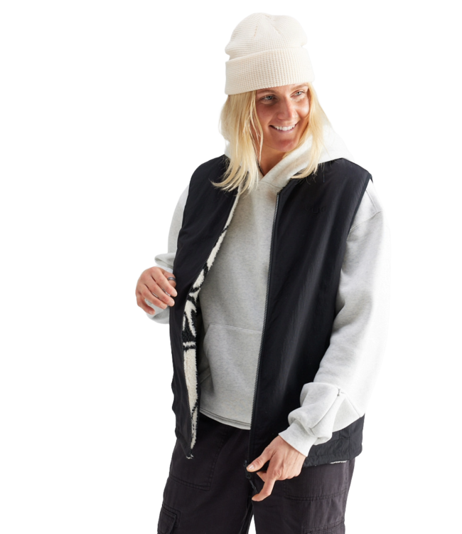 YUKI THREADS CORI REVERSIBLE VEST BLACK 2026