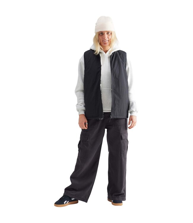YUKI THREADS CORI REVERSIBLE VEST BLACK 2026