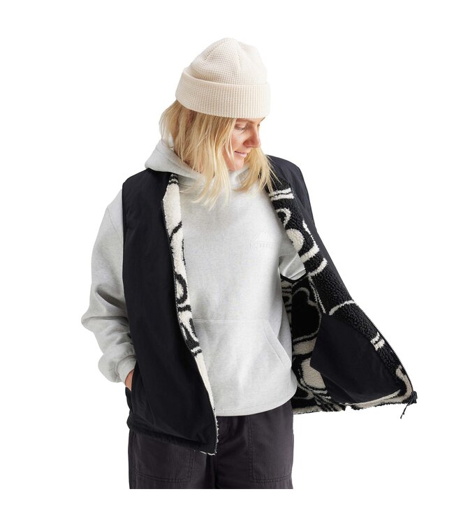 YUKI THREADS CORI REVERSIBLE VEST BLACK 2026