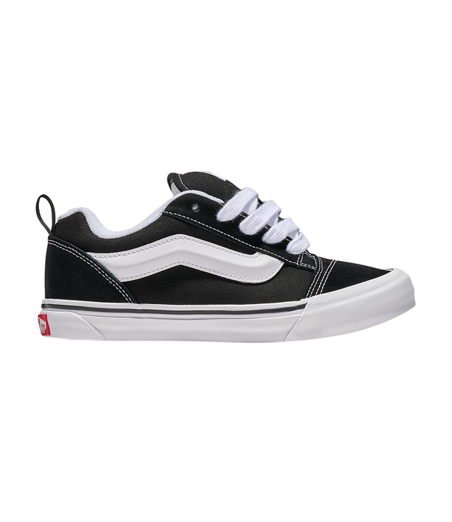 VANS KIDS KNU SKOOL SHOES BLACK/TRUE WHITE