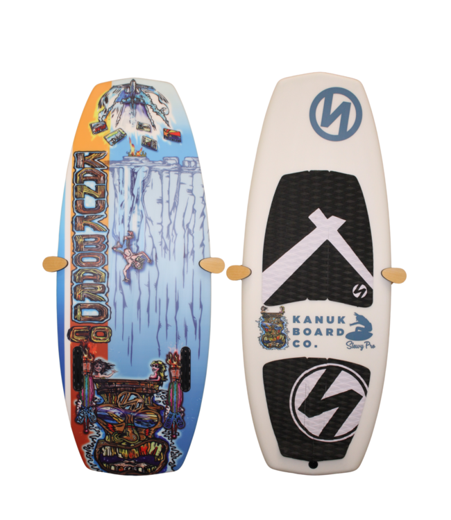 KANUK VEDDER WAKE SURF BOARD STEWY CLIFF JUMP