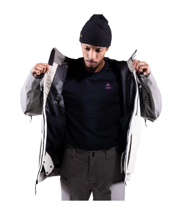 JONES MOUNTAIN SURF RECYCLED INSULATED JACKET SMOKE GRAY 2025