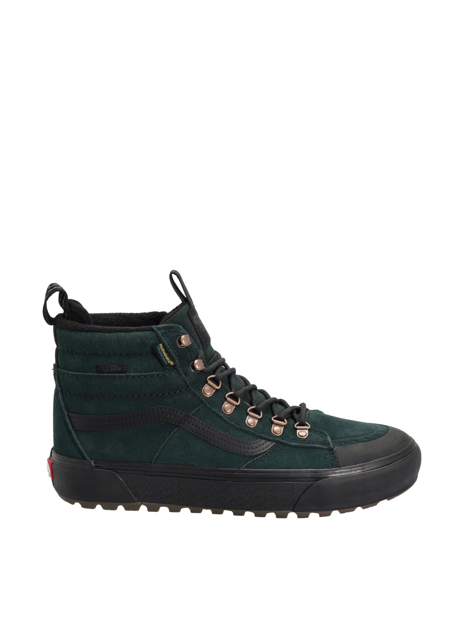 Mens Size 6.5 / Women\'s 8 Vans Sk8-Hi MTE  Scarab Green Black Sneaker Boot New Vans Sk8 Hi Dr Waterproof MTE Shoes - black (scarab/black) main image 3