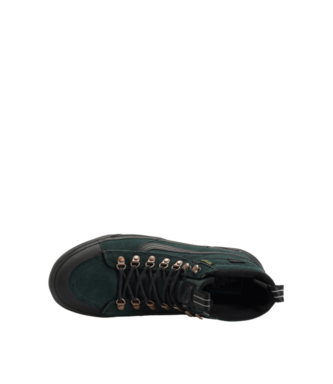 VANS WOMENS MTE SK8-HI WATERPROOF SHOES SCARAB/BLACK