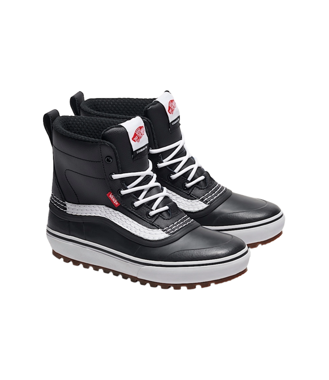 VANS MENS STANDARD MID MTE SNOW BOOT BLACK/WHITE