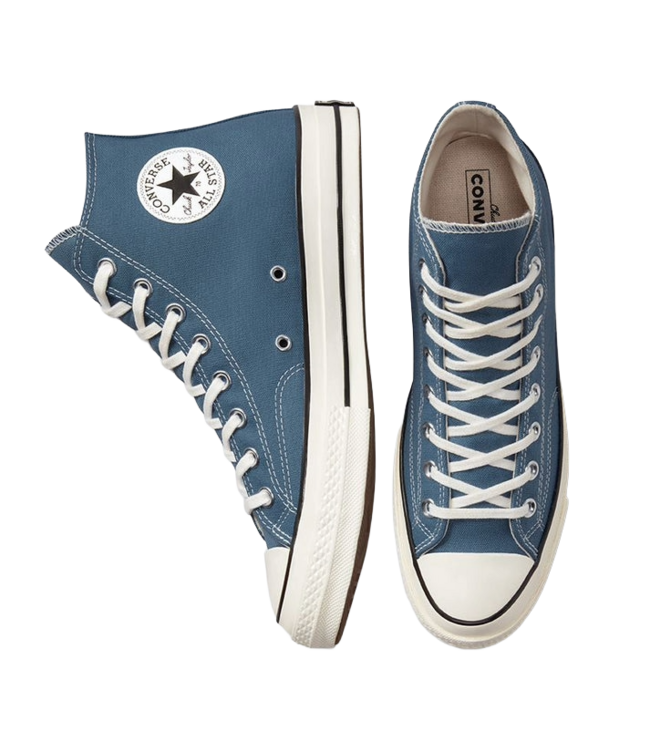 CONVERSE CHUCK 70 HI SHOE DEEPWATER/EGRET/BLACK