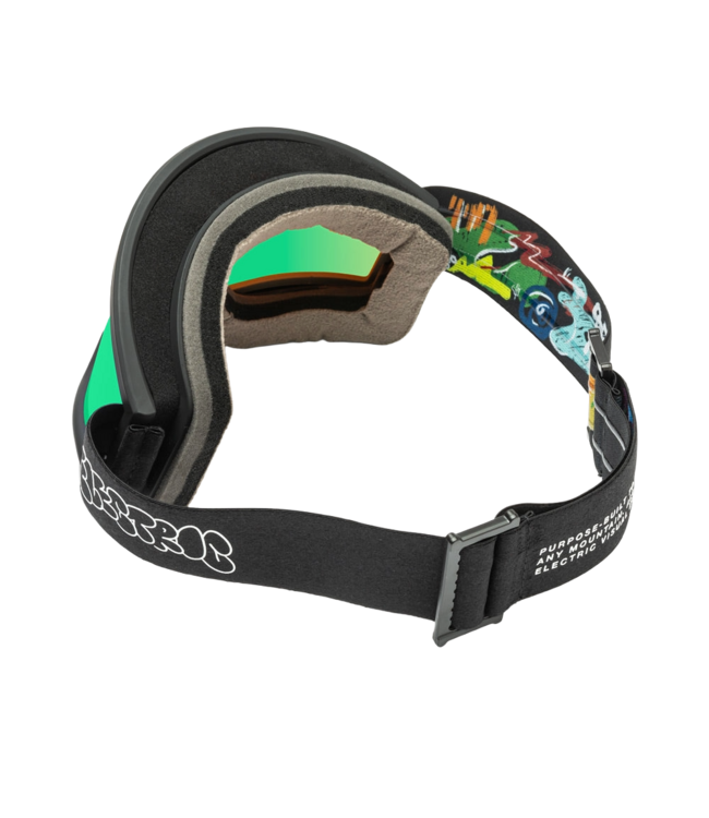 ELECTRIC HEX GOGGLE JILL PERKINS w/ GREEN CHROME + BLUE YELLOW BLUE CHROME 2025