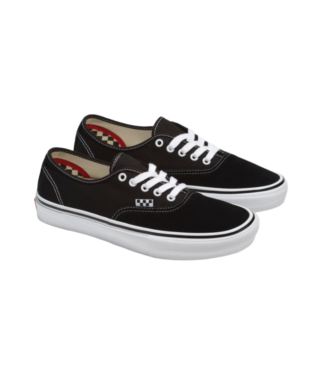 VANS SKATE AUTHENTIC SHOES BLACK/WHITE