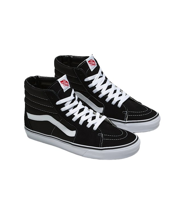 VANS MENS SK8-HI SHOE BLACK/BLACK/WHITE