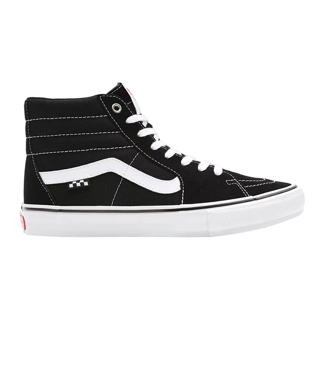 VANS SKATE SK8-HI SHOE BLACK/WHITE