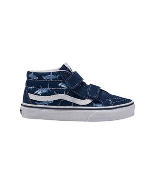 VANS VANS TODDLER SK8-MID REISSUE V SHOES INTO THE BLUE