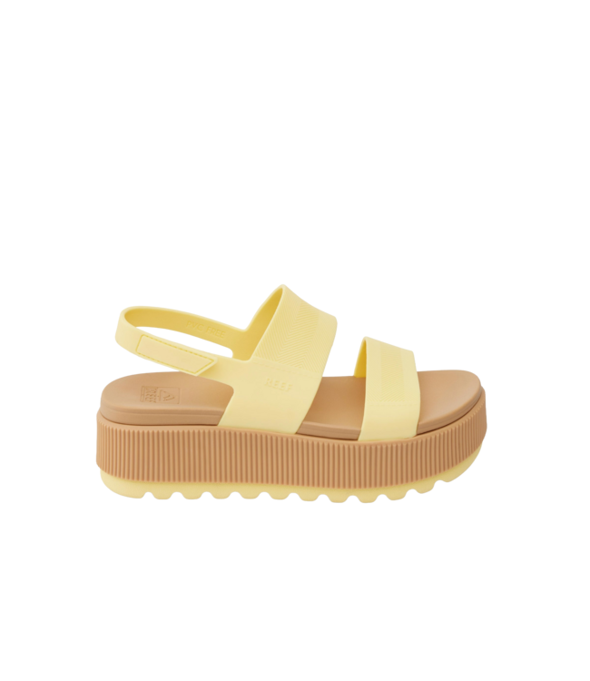 REEF WOMENS WATER VISTA HIGHER SANDALS PALE BANANA