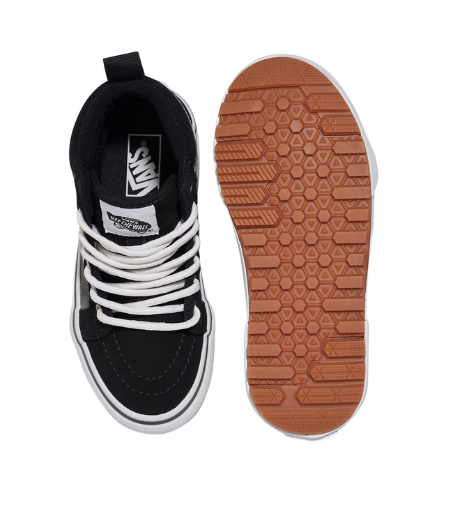 VANS BOYS MTE SK8-HI SHOES BLACK/GREY