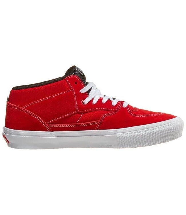 VANS MENS SHOES SKATE HALF CAB SHOES RED/WHITE