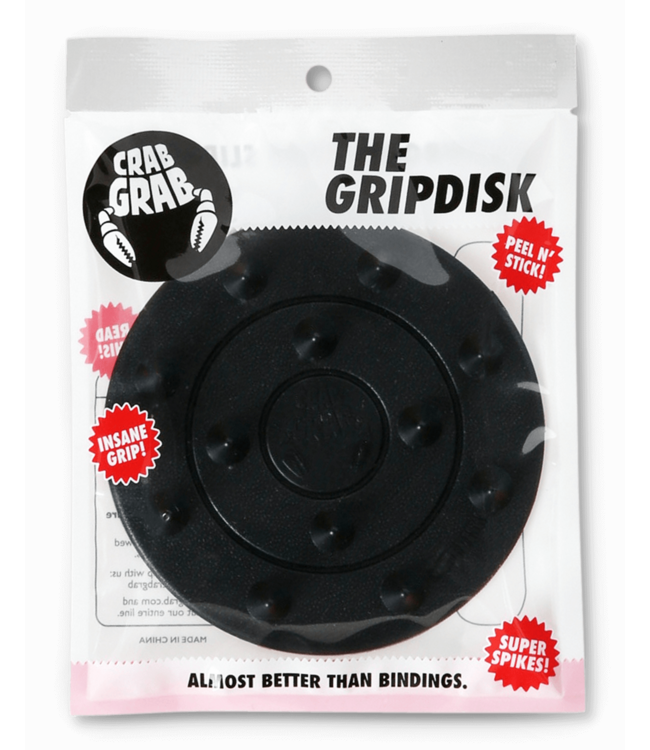 CRAB GRAB GRIP DISK PAD BLACK 2026