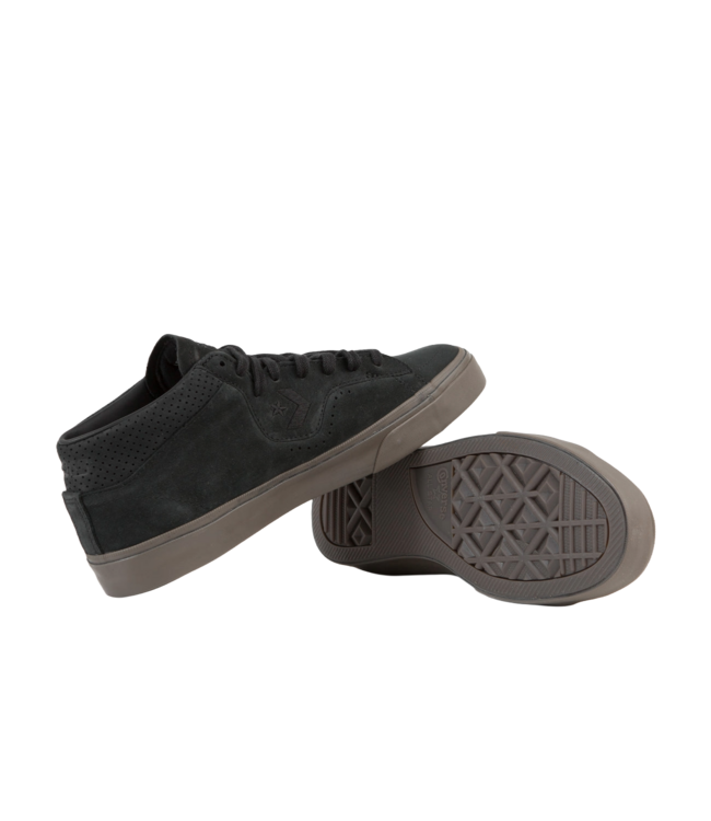 CONVERSE CONS MENS LOUIE LOPEZ PRO MID SHOE BLACK/BLACK/DARK MUSHROOM