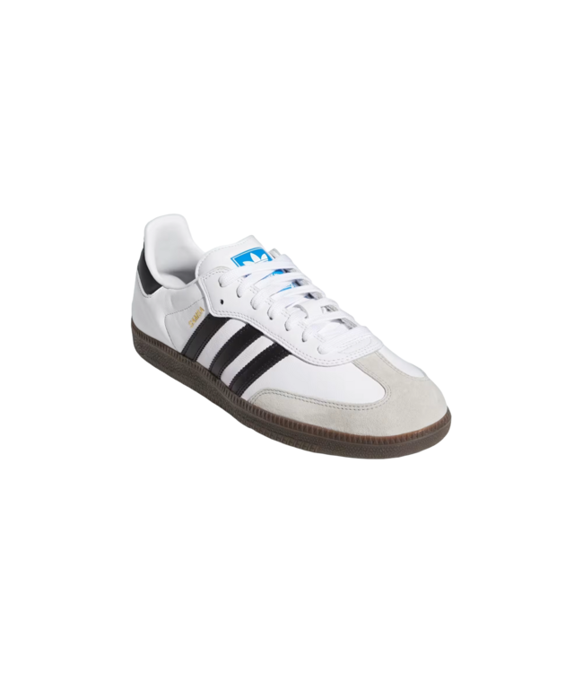 ADIDAS SAMBA ADV SHOES WHITE/BLACK/GUM