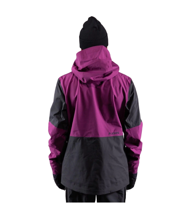 JONES MOUNTAIN SURF RECYCLED SHELL JACKET DEEP PURPLE 2025