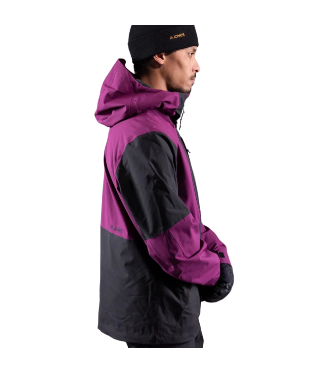 JONES MOUNTAIN SURF RECYCLED SHELL JACKET DEEP PURPLE 2025