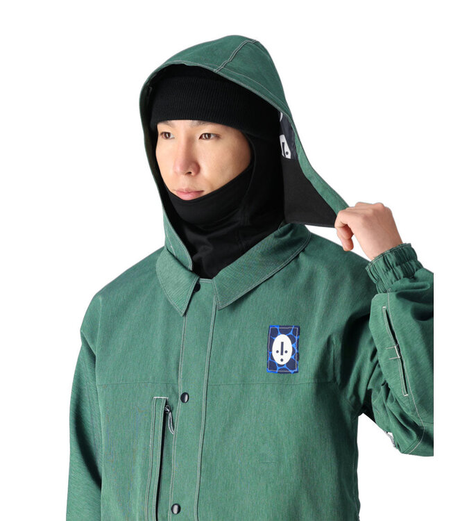 686 MENS DOJO JACKET FOREST GREEN DENIM 2025