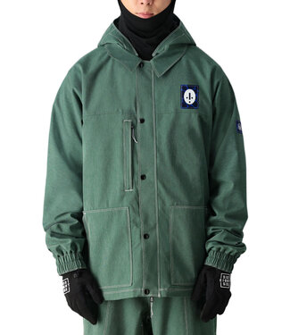 686 686 MENS DOJO JACKET FOREST GREEN DENIM 2025