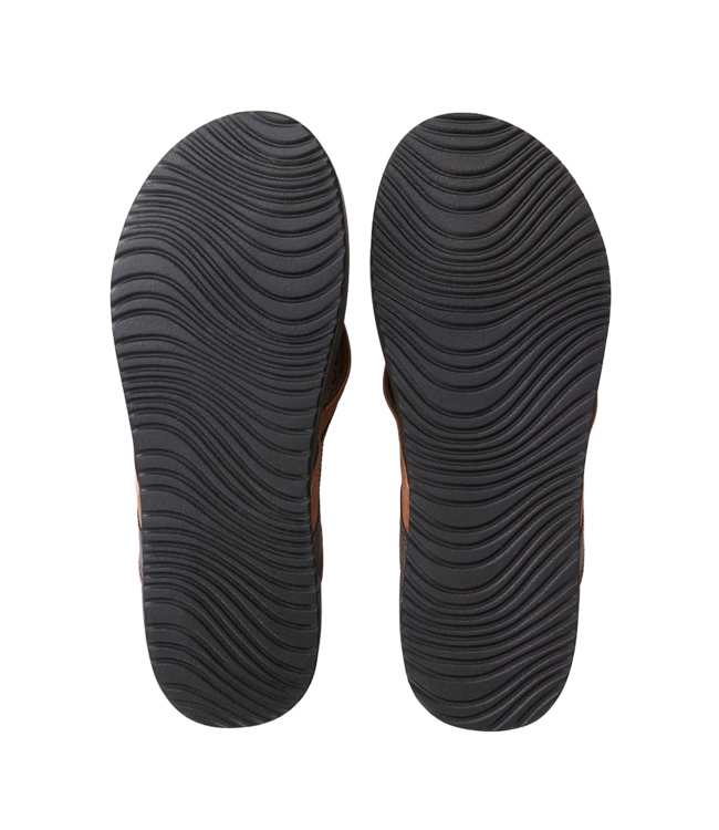 RIP CURL MENS SOFT TOP OPEN TOE SANDAL BROWN/TAN
