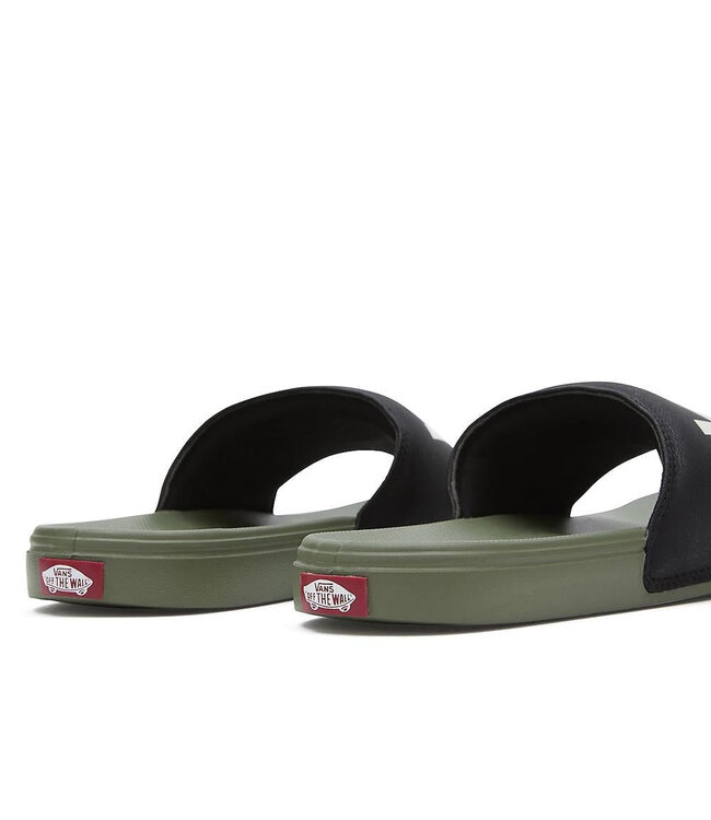 VANS MENS MTE LA COSTA SLIDE-ON SANDALS BLACK/OLIVINE
