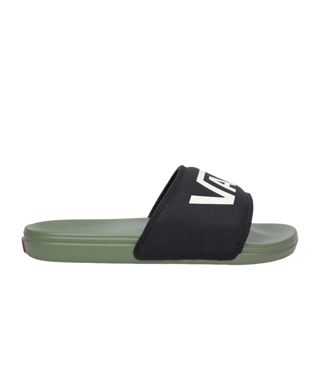 VANS MENS MTE LA COSTA SLIDE-ON SANDALS BLACK/OLIVINE