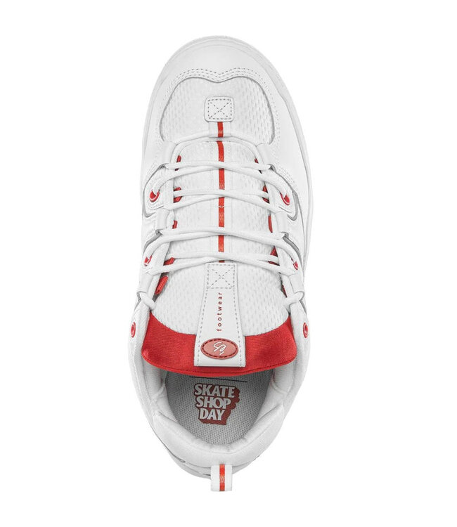 ES MENS TWO NINE 8 SHOE WHITE/RED