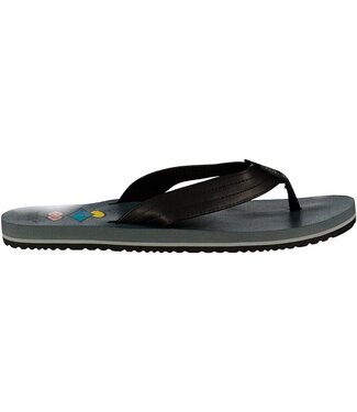 RIP CURL RIP CURL MENS RIPPER BLOOM OPEN TOE SANDAL BLUE GREY