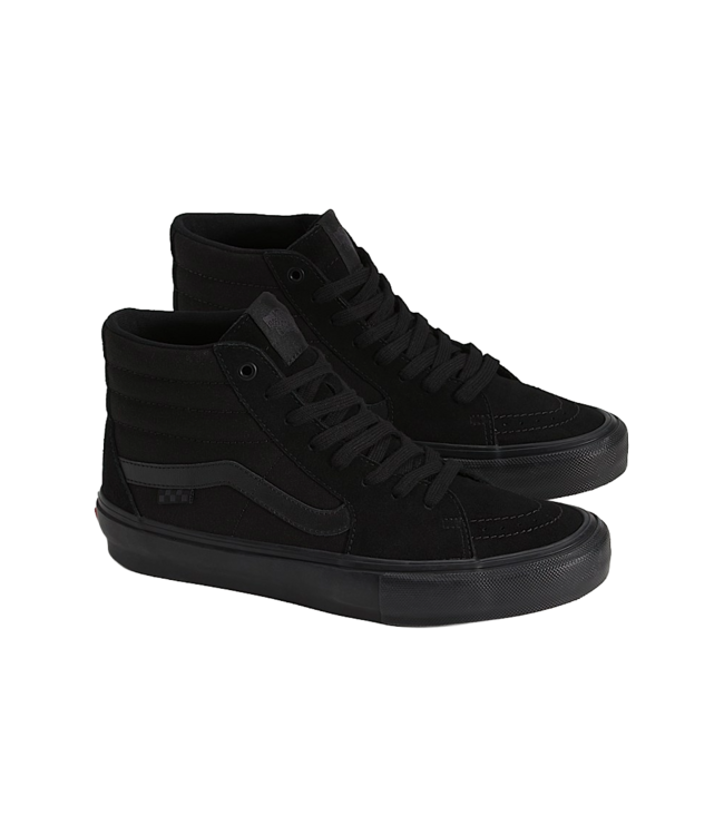 VANS MENS SKATE SK8-HI SHOE BLACK/BLACK