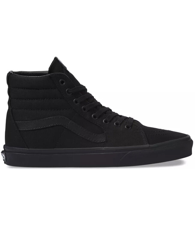 VANS MENS SKATE SK8-HI SHOE BLACK/BLACK