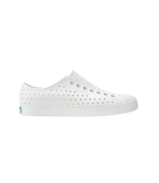 NATIVE NATIVE WOMENS JEFFERSON SHOES SHELL WHITE/SHELL WHITE