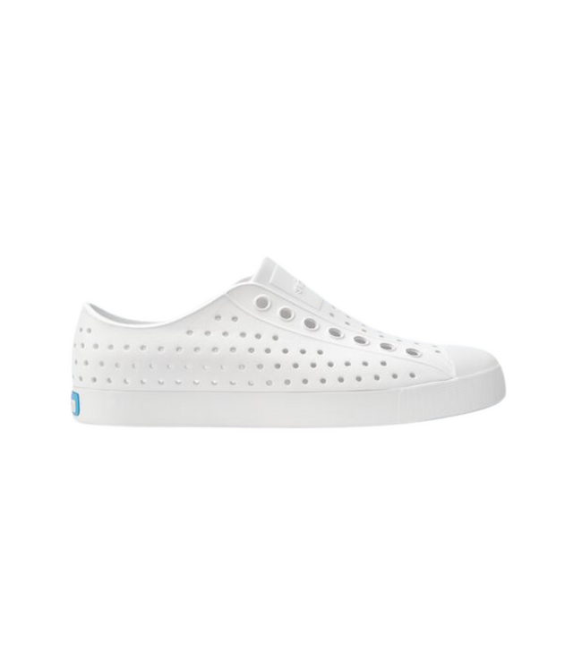 NATIVE WOMENS JEFFERSON SHOES SHELL WHITE/SHELL WHITE