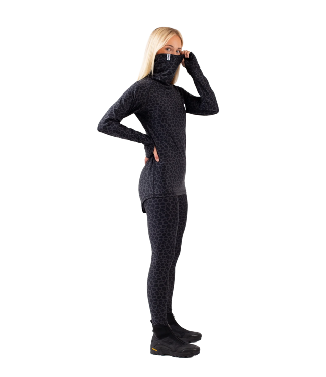 EIVY WOMENS ICECOLD TOP BLACK LEOPARD 2025