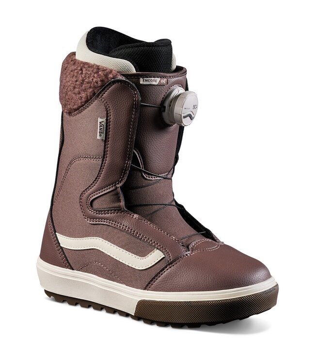 VANS WOMENS ENCORE OG SNOWBOARD BOOTS PURPLE/WHITE 2025