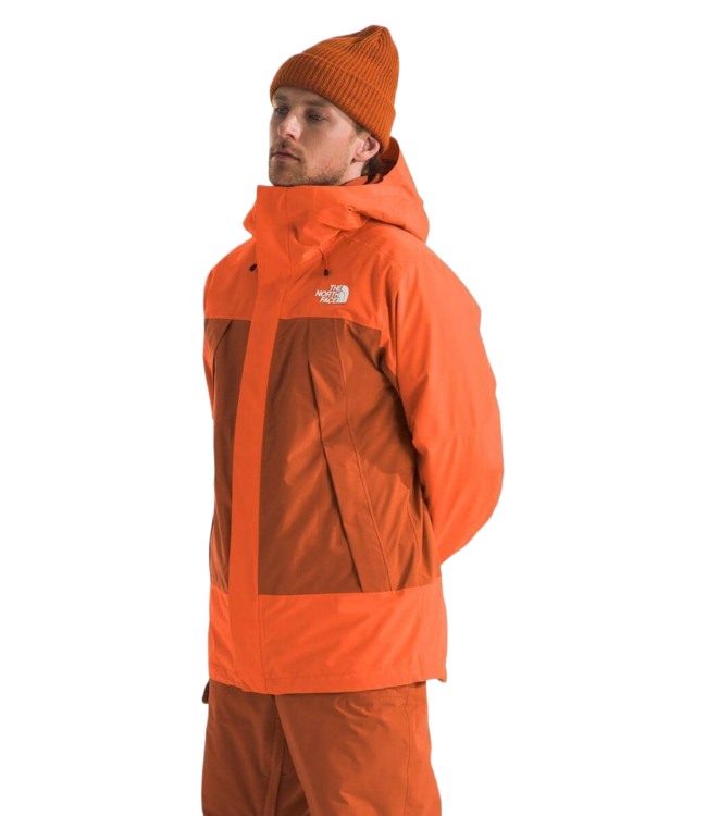 THE NORTH FACE CLEMENT TRICLIMATE JACKET ORANGE/EARTHEN COPPER 2025