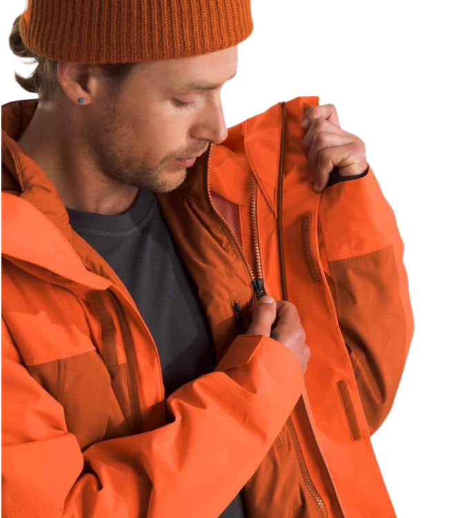 THE NORTH FACE CLEMENT TRICLIMATE JACKET ORANGE/EARTHEN COPPER 2025