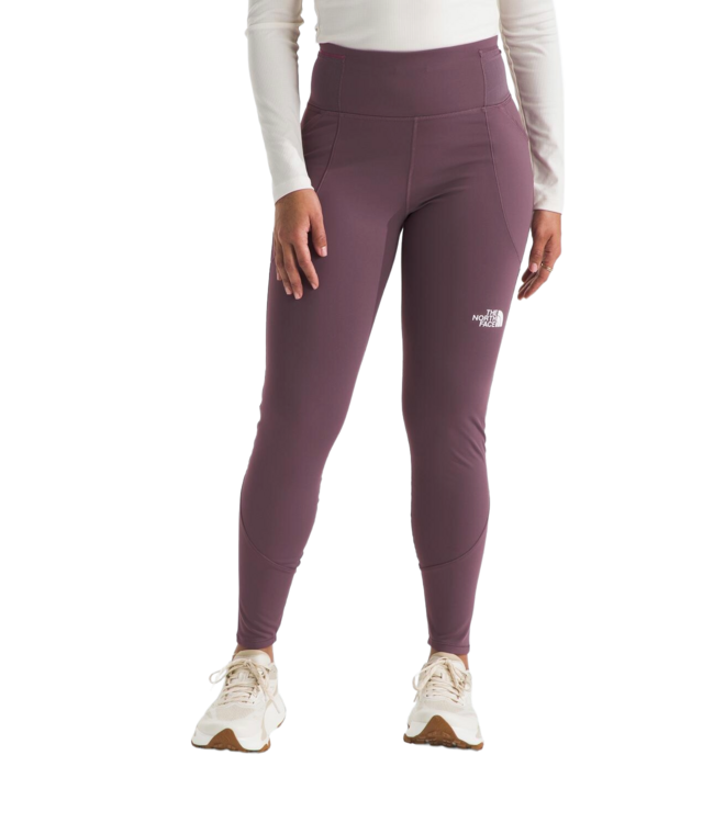 THE NORTH FACE WOMENS WINTER WARM PRO TIGHTS REGULAR MIDNIGHT MAUVE 2025