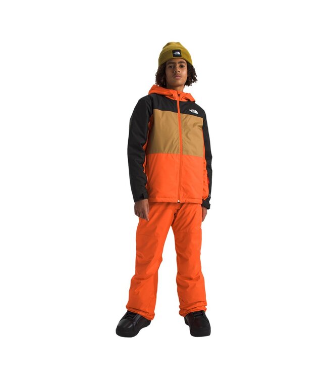 THE NORTH FACE BOYS FREEDOM INSULATED PANT ORANGE 2025
