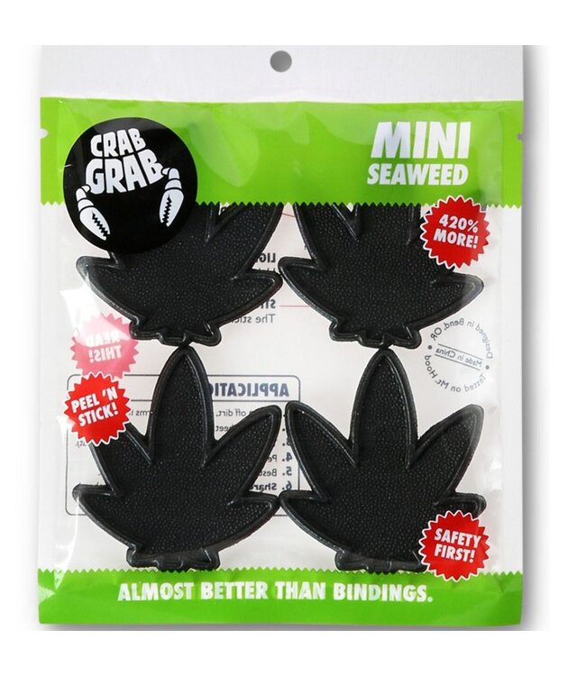 CRAB GRAB MINI SEAWEED TRACTION BLACK 2024