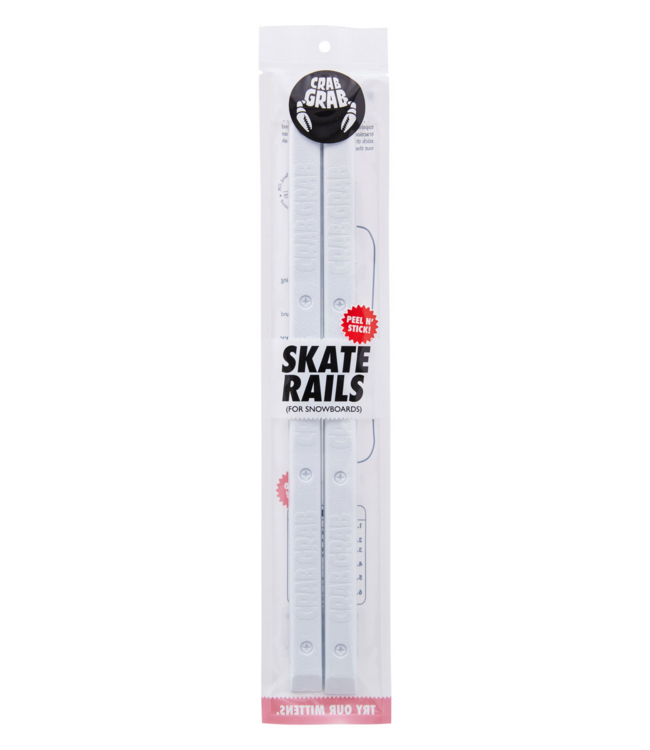 CRAB GRAB SKATE RAILS TRACTION WHITE 2024